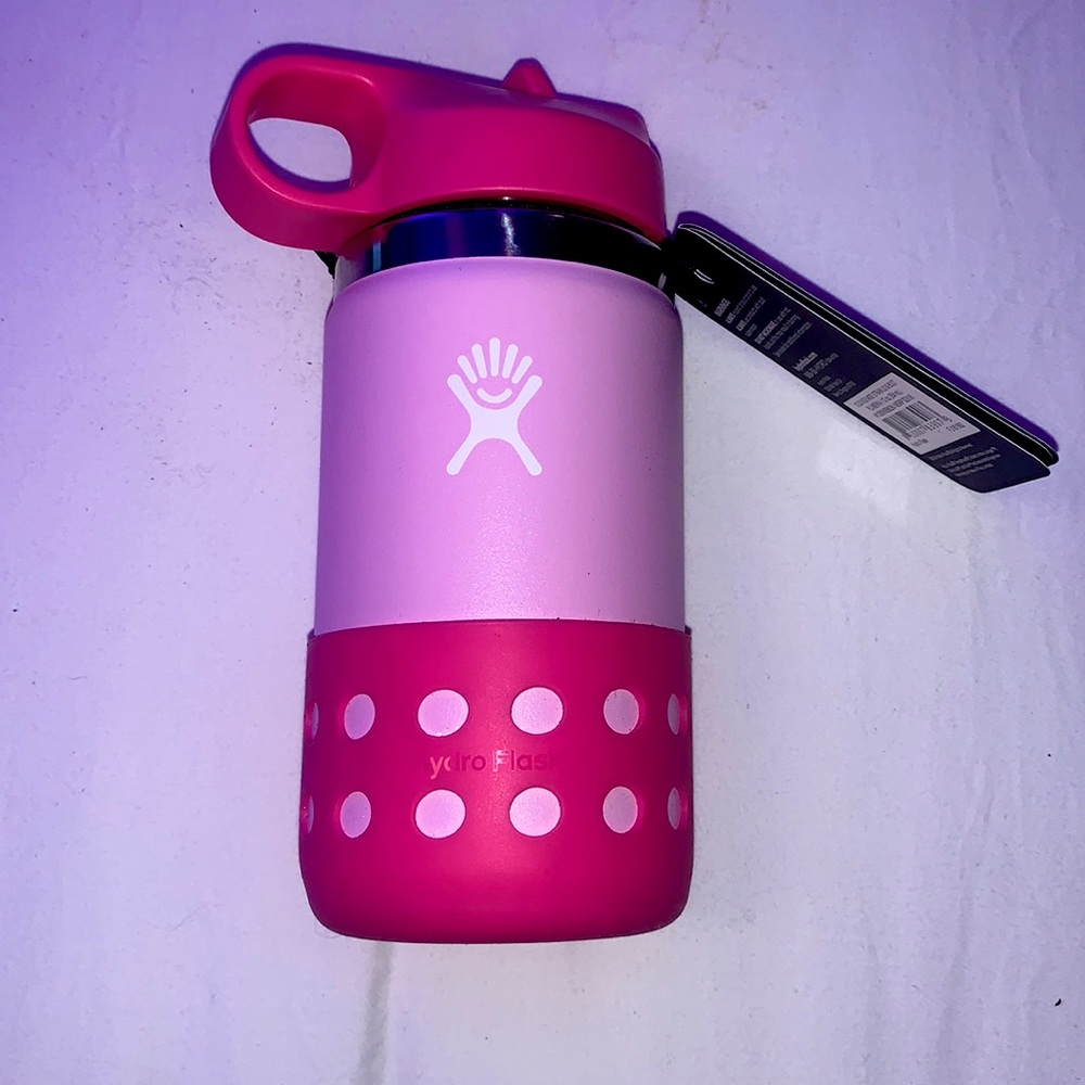 Hydro flask pink water bottle
